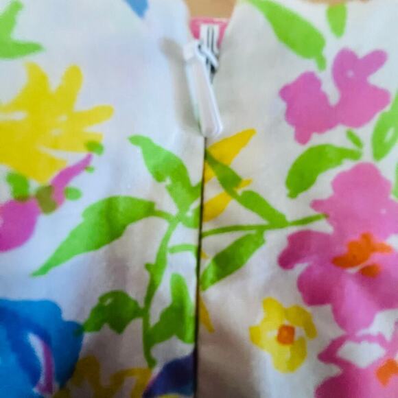 Lauren Ralph Lauren Skirt Preppy Resort Floral Print Mini Cotton Size 6 - Picture 5 of 8